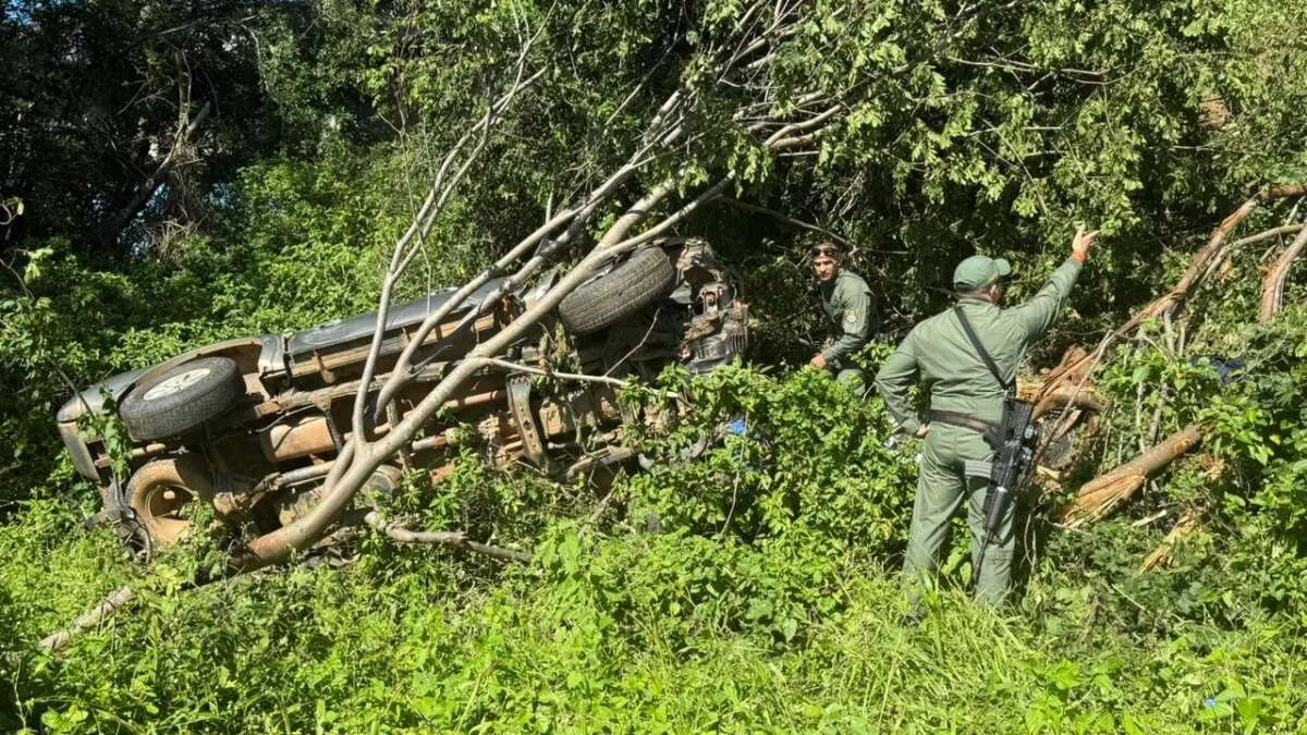 PM é resgatado por helicóptero da Ciopaer após carro capotar no interior do Ceará